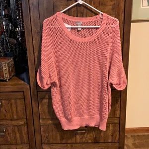 Chico’s pink summer sweater